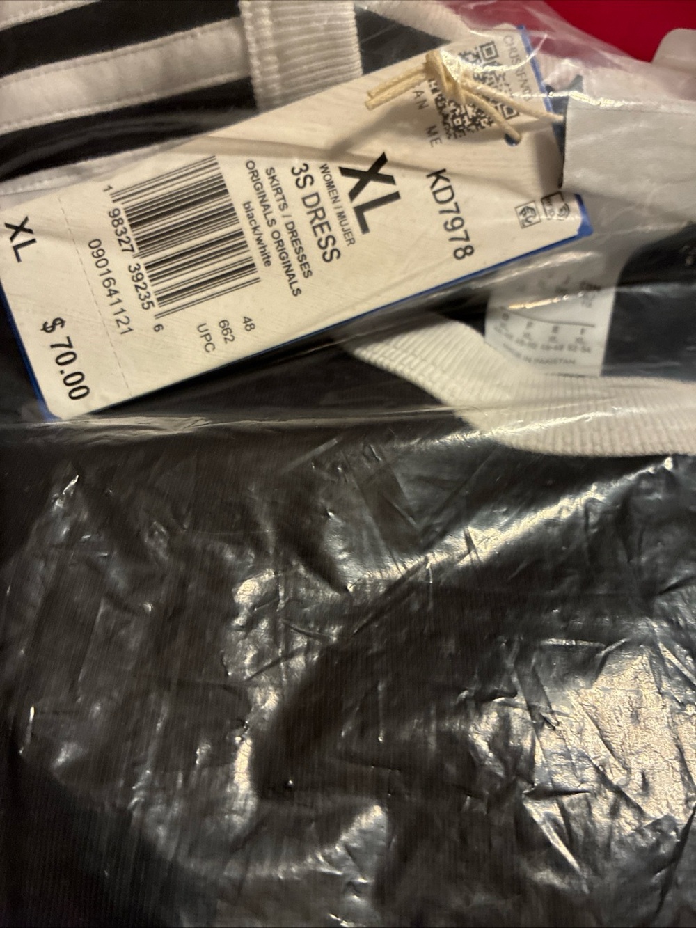 Adidas ladies 3 stripes long dress size XL - Picture 4 of 4